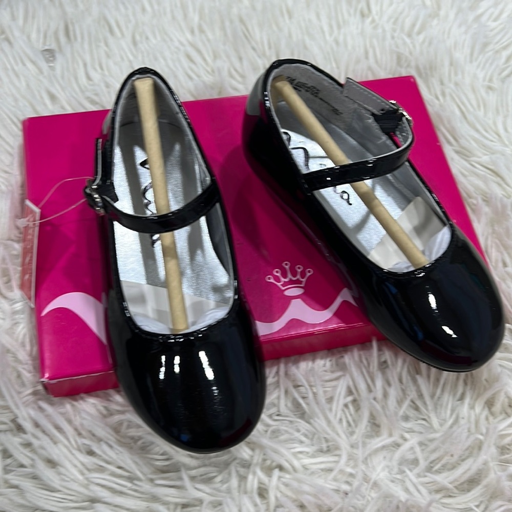 Nina BONNETT BLACK PATENT flats black - Picture 1 of 4